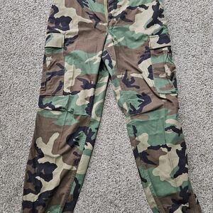 Propper International Woodland Camo Cargo Pants Medium Short